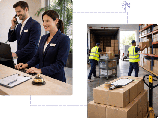 Mise a disposition de personnel avec amalgame services à Hyeres et Toulon 2